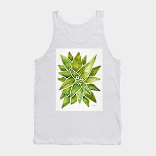 Green Aloe Vera Tank Top